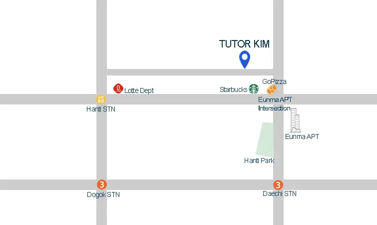 TutorKim Daeching-dong location map